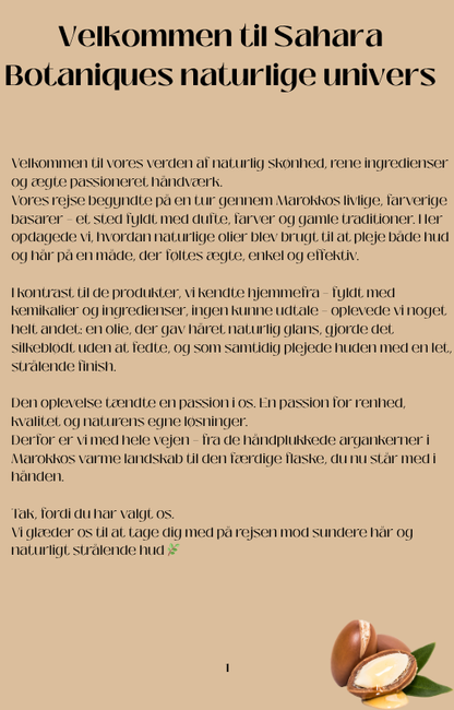Livre De Sahara: Sådan får du det meste ud af Argan Elixir